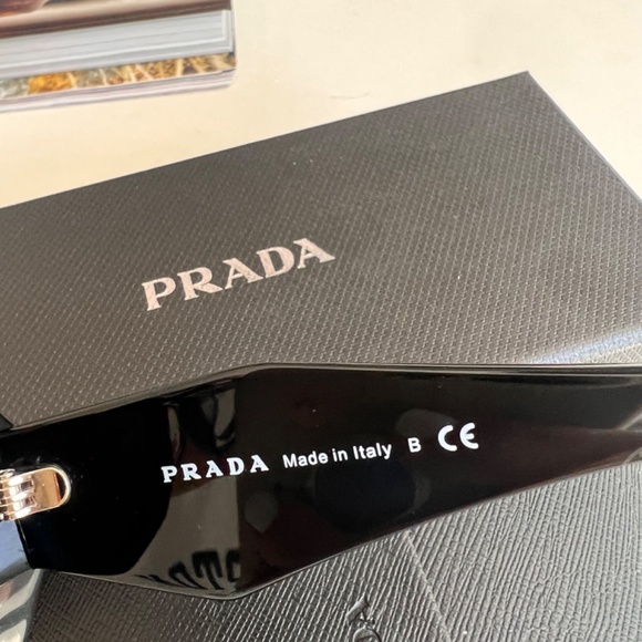 Prada PR 17W Sunglasses- Black main image 4